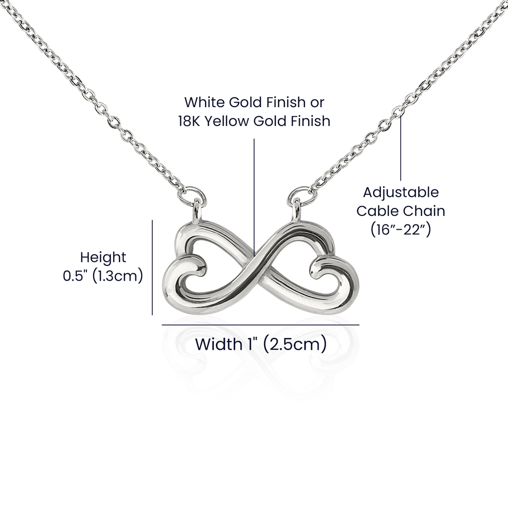 Happy Birthday Luxury Necklace - Personalised Gift for Daughter / Granddaughter