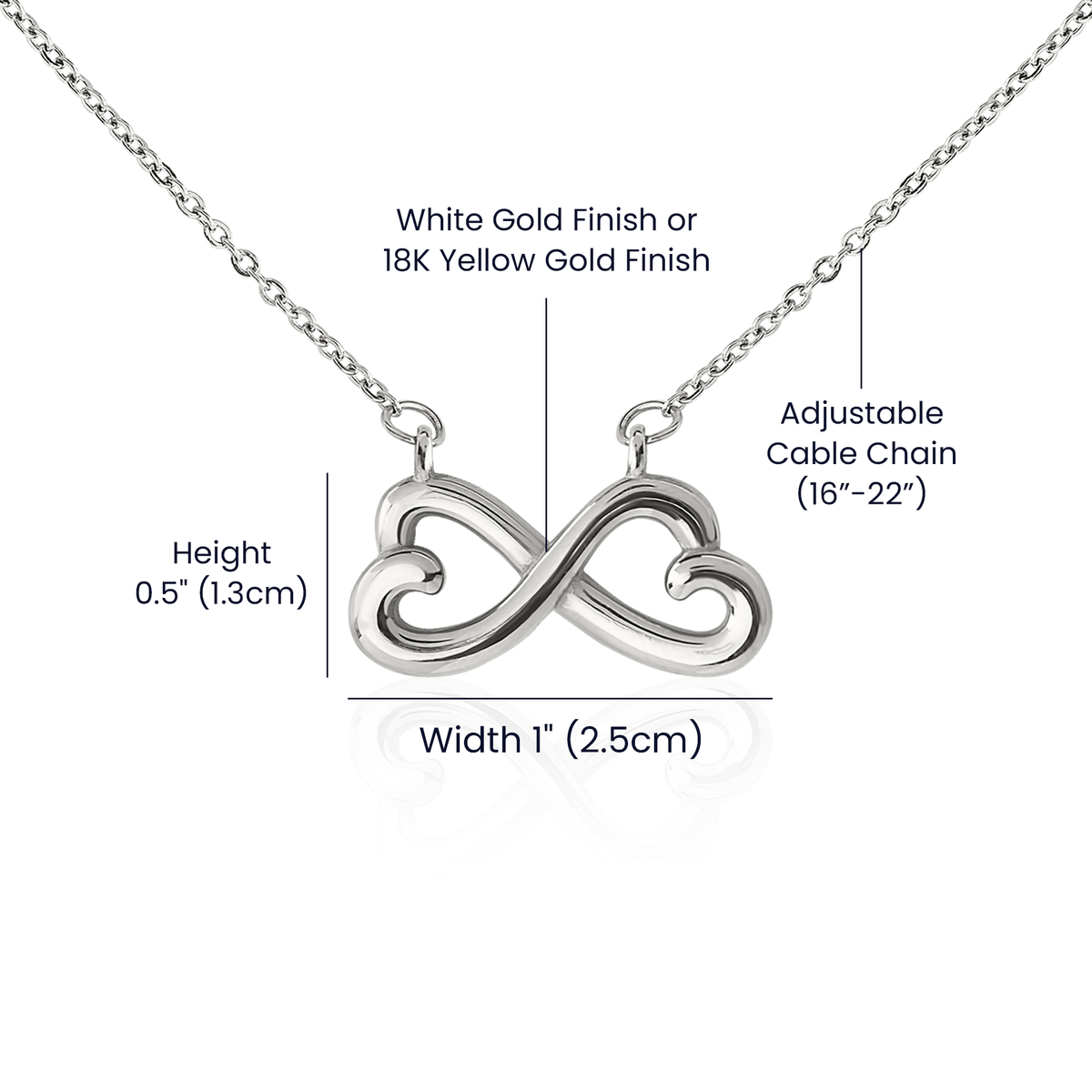 Happy Birthday Luxury Necklace - Personalised Gift for Daughter / Granddaughter